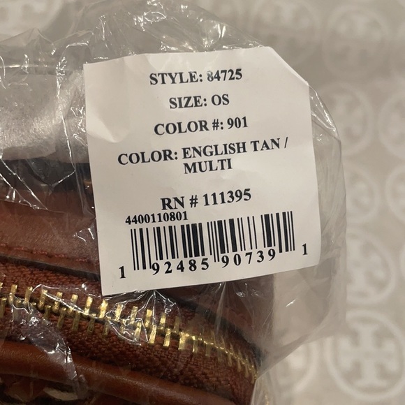 Tory Burch Britten Woven Small Top Handle Case - Picture 11 of 13